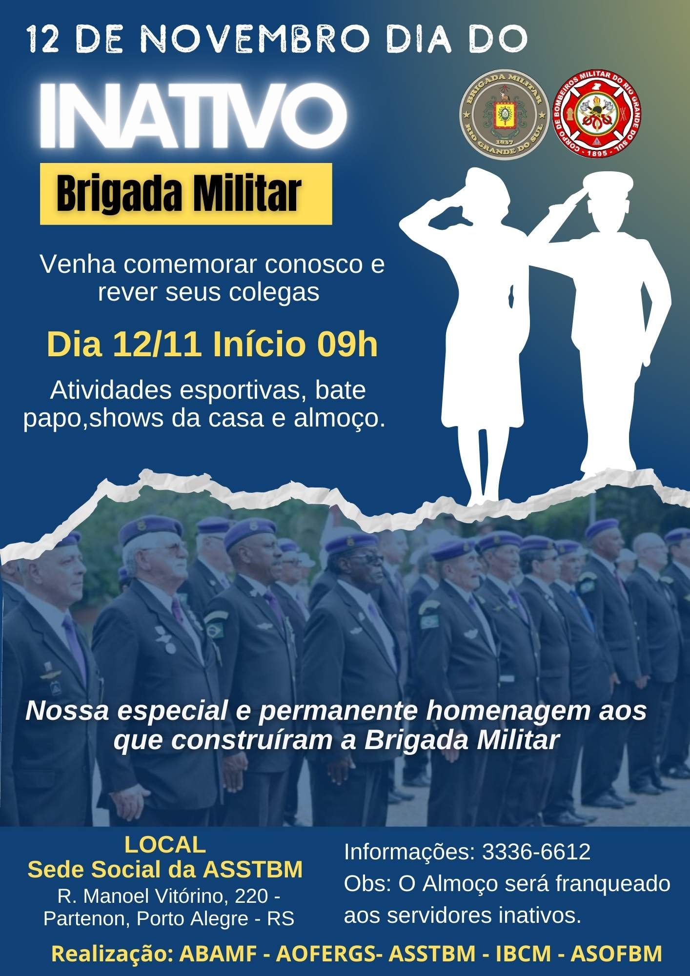 Asstbm Brigada Militar - #ASSTBM #IGPRS Parabéns, IGP-RS! https